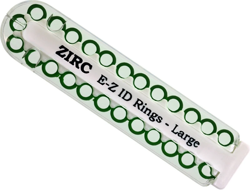 EZ-ID Markierungsringe  Packung  25 Stück grün, Ø 6 mm