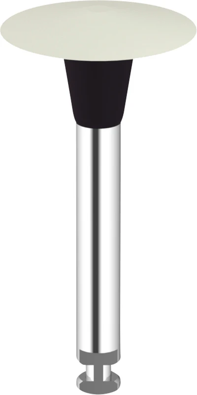 Omnipol für Keramik\Zirkon  Stück  weiß x-fein, RA, Linse, Ø 10 mm