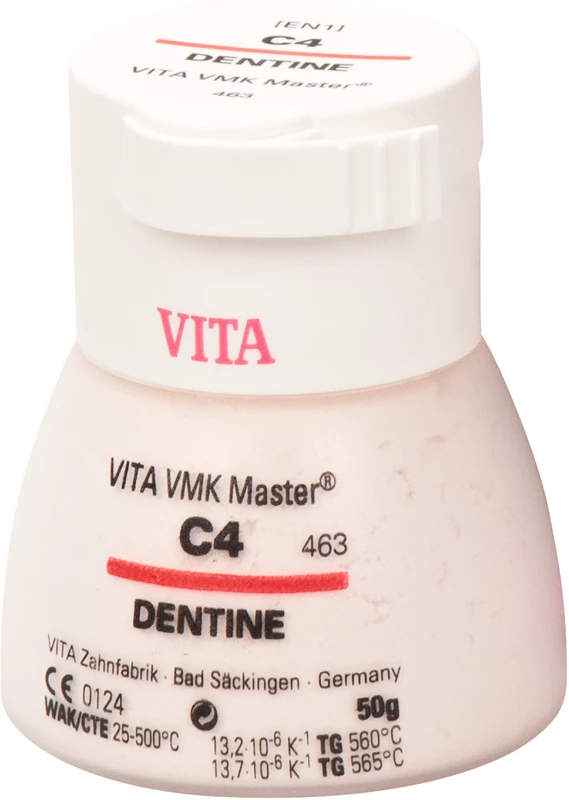 VITA VMK Master® VITA classical A1-D4®  Dose  50 g Pulver dentine C4