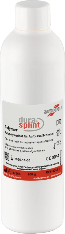 DURASPLINT®  Flasche  200 g Polymer
