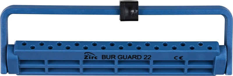 Steri-Bur Guards  Stück  für 22 Instrumente, blau, 12,4 x 3,9 x 1,1 cm