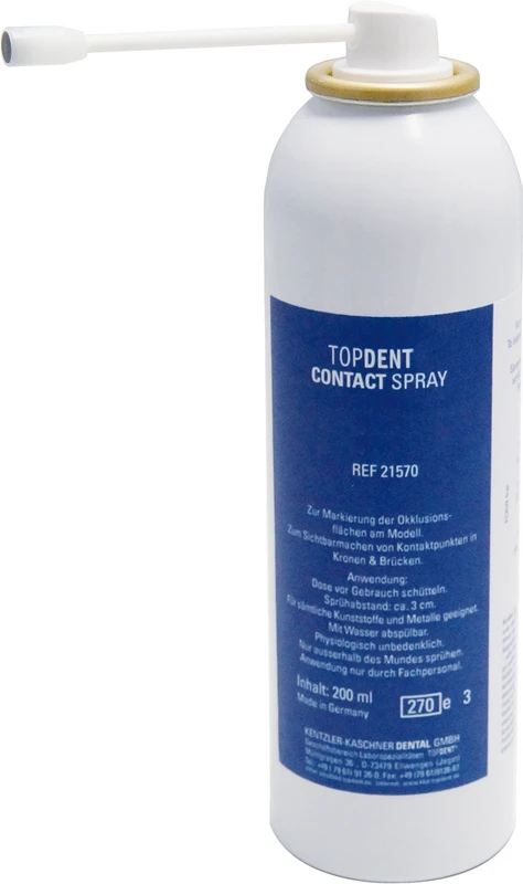 TOPDENT Contact Spray  Spraydose  200 ml hellgrün