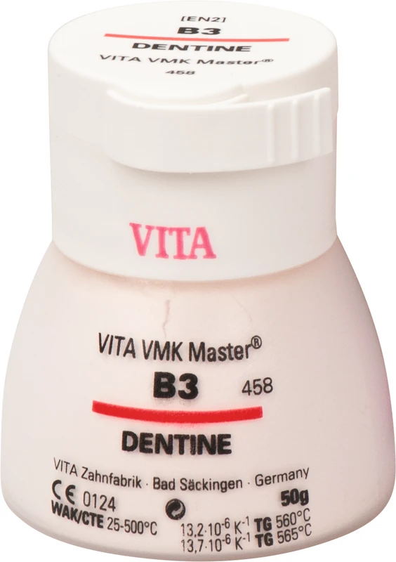 VITA VMK Master® VITA classical A1-D4®  Dose  50 g Pulver dentine B3