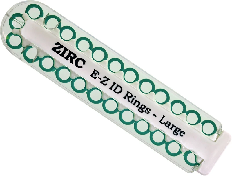 EZ-ID Markierungsringe  Packung  25 Stück türkis, Ø 6 mm