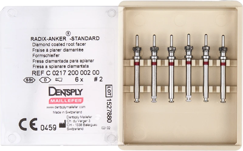 RADIX-ANKER-STANDARD  Packung  6 Stirnfräsen 2