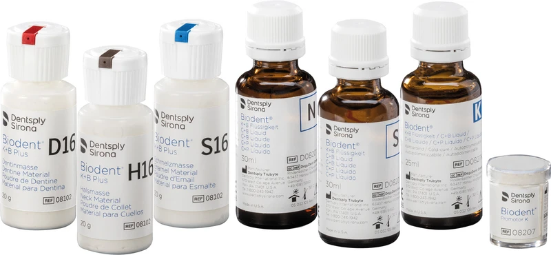 Biodent® K+B Plus Massen  Flasche  20 g Pulver dentin 15
