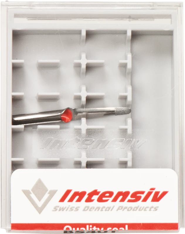 Bevelshape  Stück  distal diamantiert, Körnung 40 µm