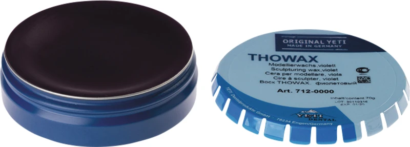THOWAX Modellierwachs  Dose  70 g violett