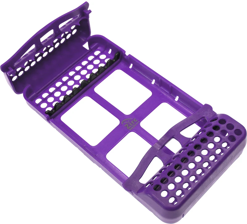 E-Z Jett Kassetten  Stück  17,9 x 9,8 x 3 cm, für 8 Instrumente neonlila