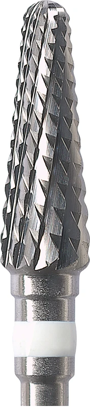 HM-Fräser Schliff 65  Stück  Kreuzverzahnung, weiß Querhieb, HP, Figur 194, 13 mm, ISO 045