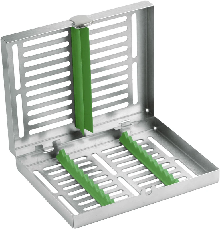 Instrumenten Kassette MIDI  Stück  grün, 182 x 144 x 34 mm, für 10 Instrumente