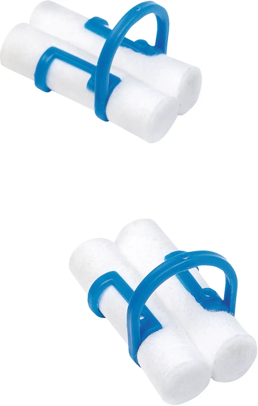 Cotton Clip  Packung  100 Stück blau, Kunststoff