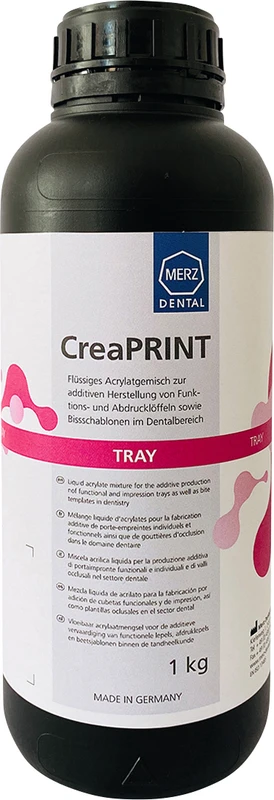 CreaPRINT Tray  Flasche  1 kg 385 nm, hot-pink