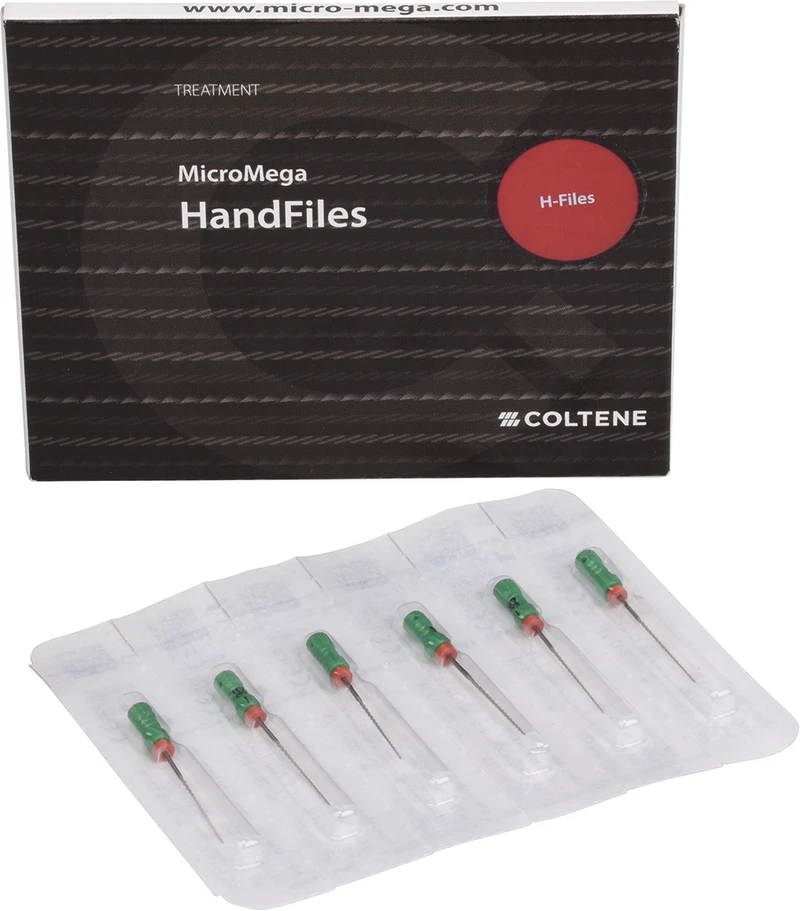 B6 H-Files  Packung  6 Stück 25 mm, ISO 035