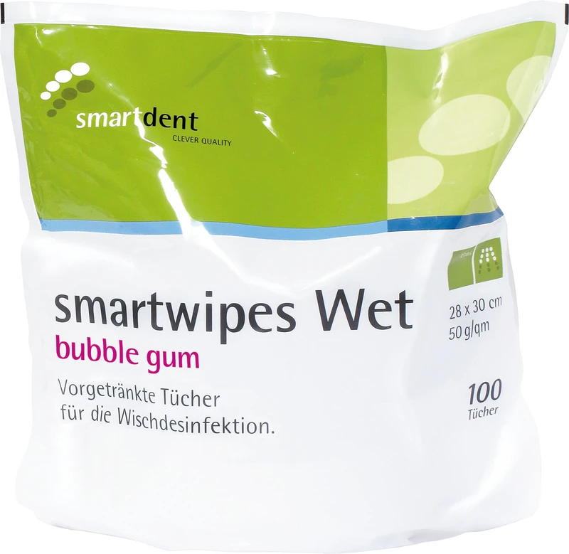 smartwipes Wet  Beutel  100 Stück bubble gum, 28 x 30 cm