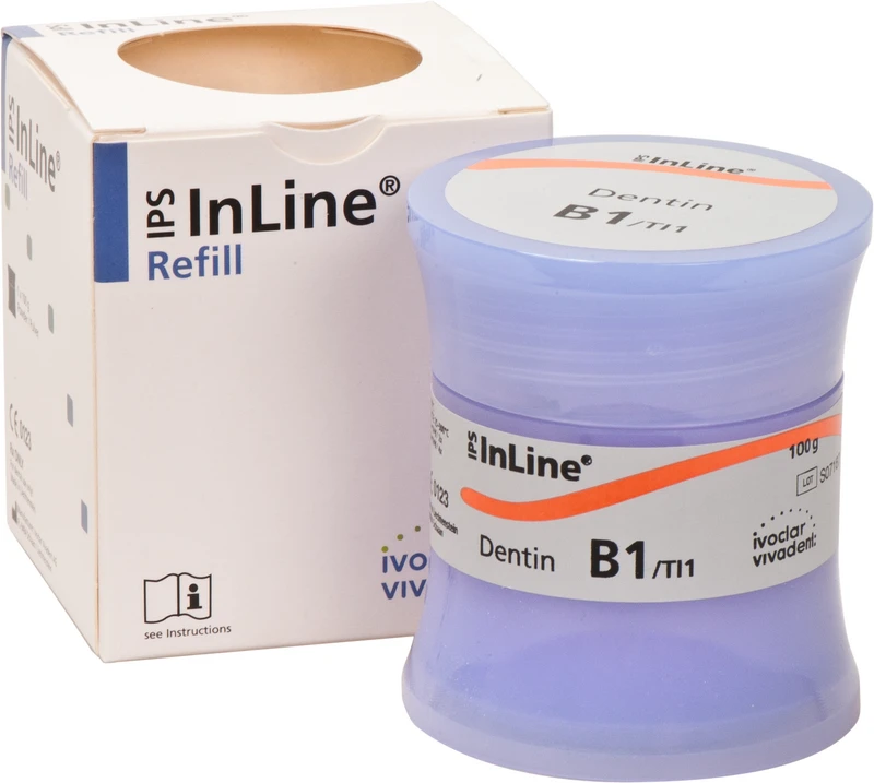 IPS InLine®  Dose  100 g Pulver dentin A-D B1