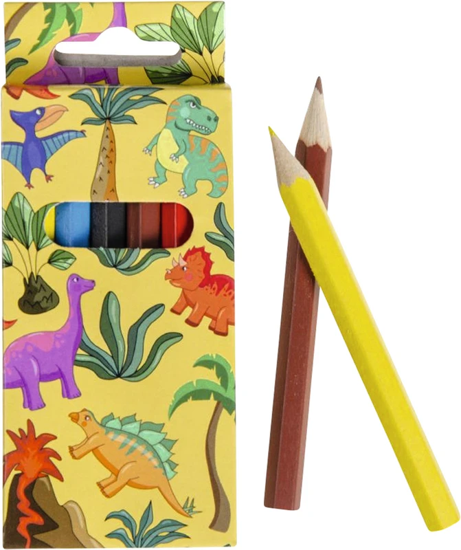 Buntstifte Dino  Packung  24 x 6 Stück