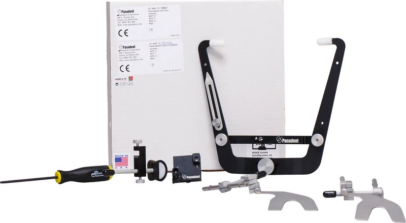 Panamount Gesichtsbogen  Set  Gesichtsbogen inklusive Bissgabel, Montagegestänge