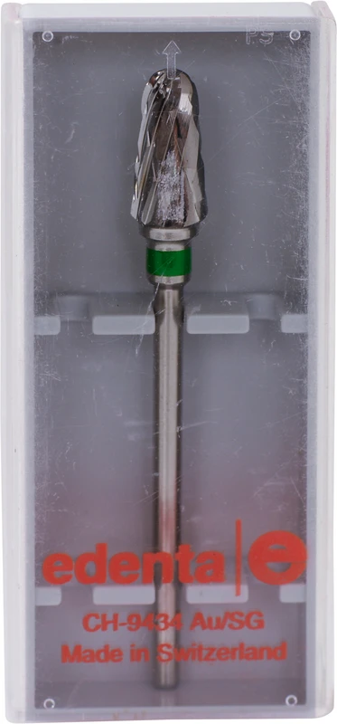 HM-Fräser Schliff 50  Stück  Kreuzverzahnung, grün grob, HP, Figur 263, 12 mm, ISO 060