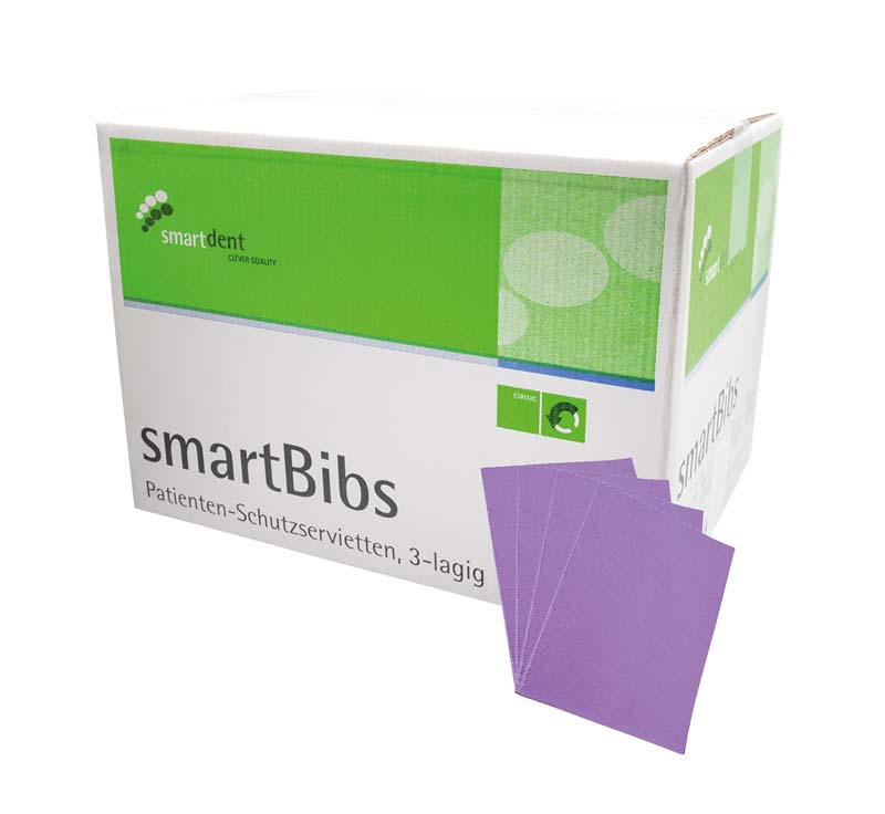 smartBibs  Karton  500 Stück lila