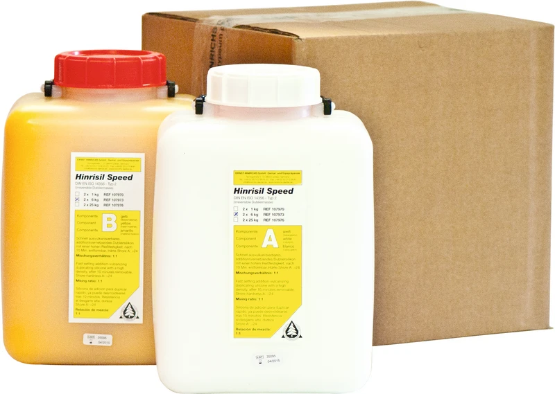 Hinrisil® Speed  Karton  6 kg Kanister A, 6 kg Kanister B, gelb