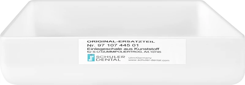 Einlegeschale  Stück  weiß, Kunststoff