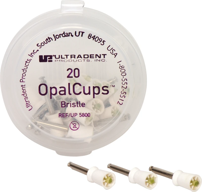 OpalCups  Packung  20 Stück mit Borsten