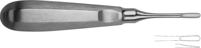 Luxatoren nach Apical  Stück  42-222-03-07, Figur 3, Ø 4 mm