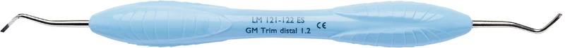LM Gingivalrandschräger   Stück  1,2 mm, distal, hellblau, LM-ErgoSense® Griff