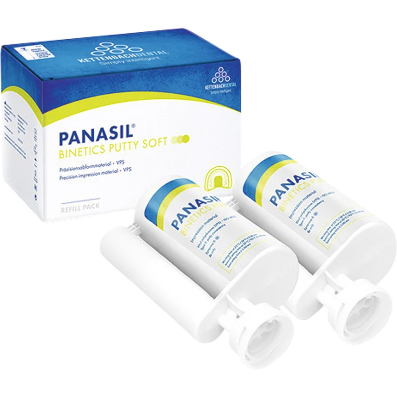 Panasil® binetics Putty   Refill Packung  2 x 380 ml Doppelkartusche Putty Soft