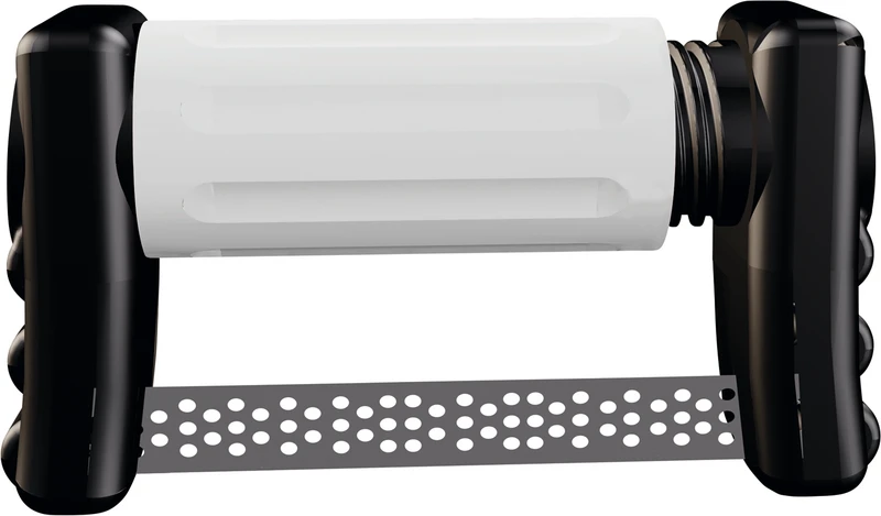 FitStrip  Packung  10 x 0,4 mm Streifen beidseitig beschichtet, mittel weiß, 2 Griffe