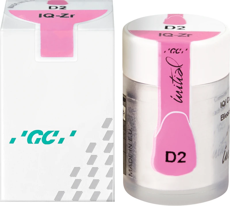 GC Initial IQ P-O-Zr  Packung  5 g Korrektur Pulver D2-ZR