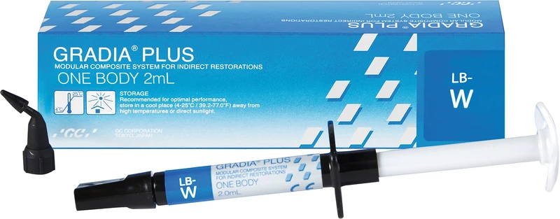 GC GRADIA® PLUS  Spritze  2 ml Paste One Body LB-W
