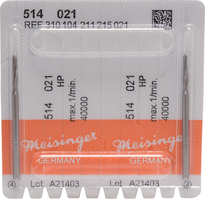 Stichfräser 514  Packung  2 Stichfräser ISO 021, HP