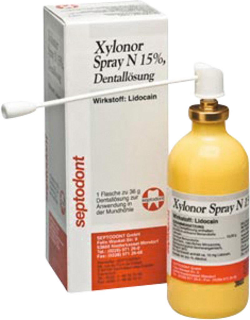 Xylonor Spray N 15%  Packung  36 g Flasche