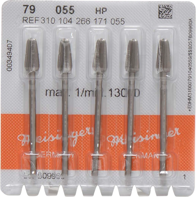 Stahlfräser 79  Packung  5 Fräser ISO 055, HP