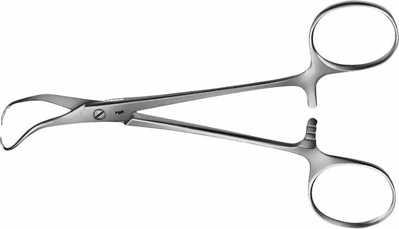 Tuchklemme nach Backhaus-Kocher  Stück  135 mm