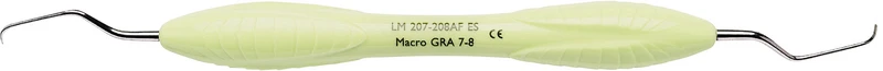 LM Macro Gracey   Stück  Figur 7\8, für Präm.\Molaren, hellgrün, LM-ErgoSense® Griff