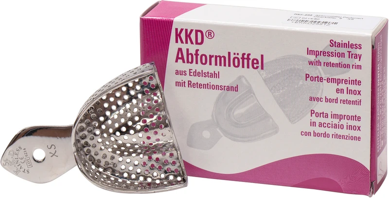 KKD® Abformlöffel Standardabdruck  Stück  OK-5, XS, perforiert