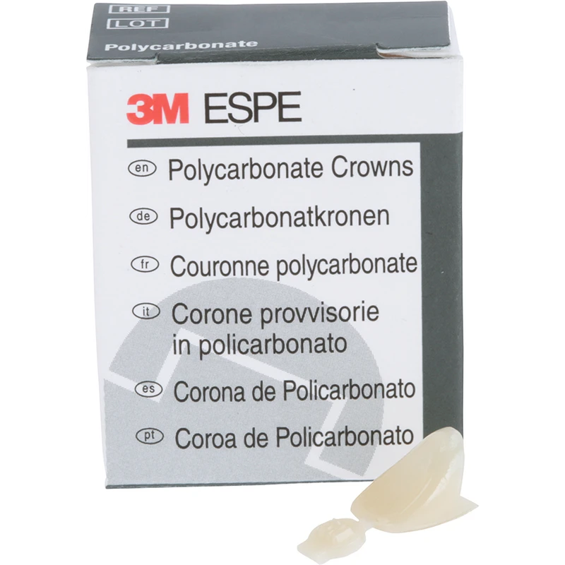 Polycarbonat-Kronen  Packung  5 Stück Nr. 28