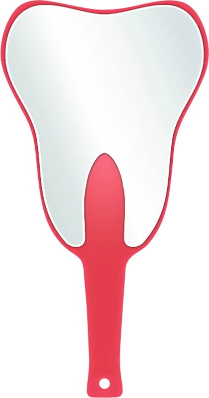 Handspiegel ZAHN  Stück  pink