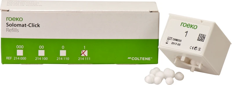 ROEKO Solomat-Click  Nachfüllpackung  3 Dosen Ø 6,3 mm, Größe 1