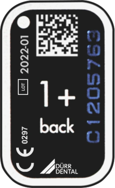 Speicherfolien VistaScan Plus  Packung  2 Speicherfolien Größe 1, (2 x 4 cm)