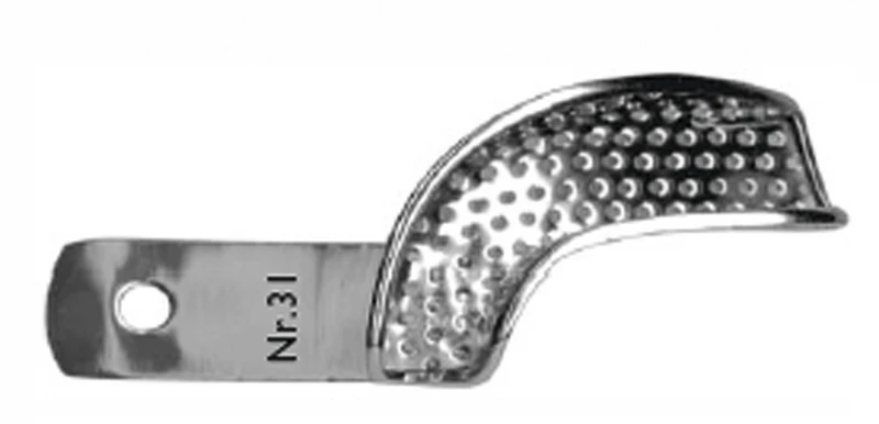 Wiro-lock Abdrucklöffel  Stück  31P rechts, teilbezahnt, perforiert
