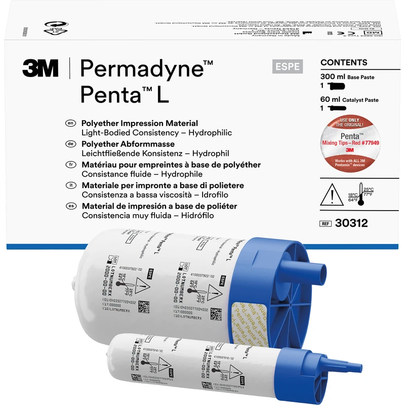 Permadyne  Refill Packung  300 ml Basispaste, 60 ml Katalysator, Penta L