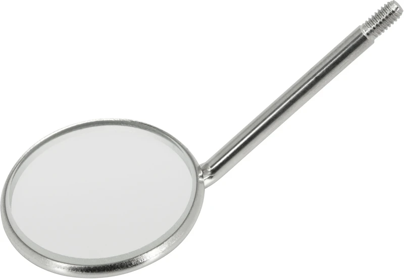 Economy Mundspiegel  Packung  12 Stück Ø 22 mm, Größe 4, plan, SS-Stiel