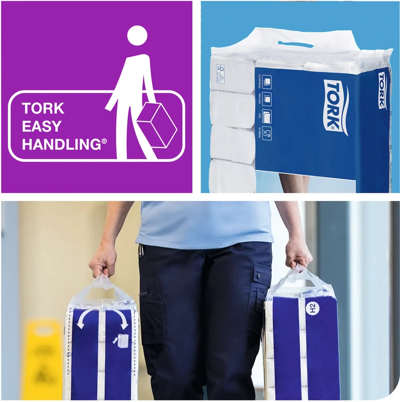 TORK® Xpress® extra weiche Multifold (Interfold) Handtücher H2 System  Karton  21 x 100 Stück