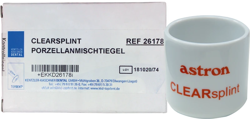 CLEARsplint® Porzellanmischtiegel  Stück