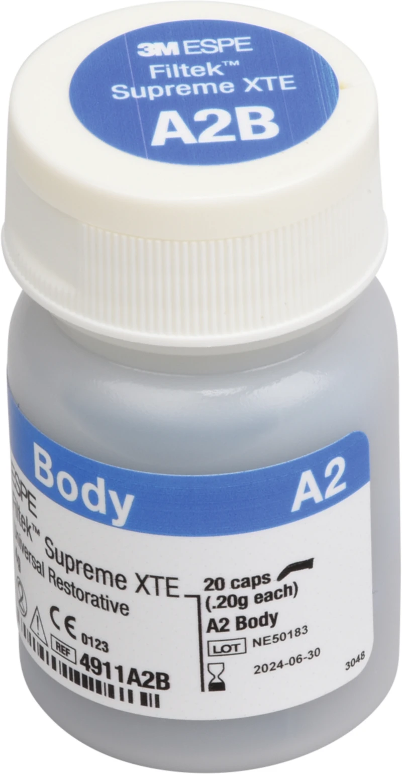 Filtek Supreme XTE Universal  Packung  20 x 0,2 g Kapsel body A2