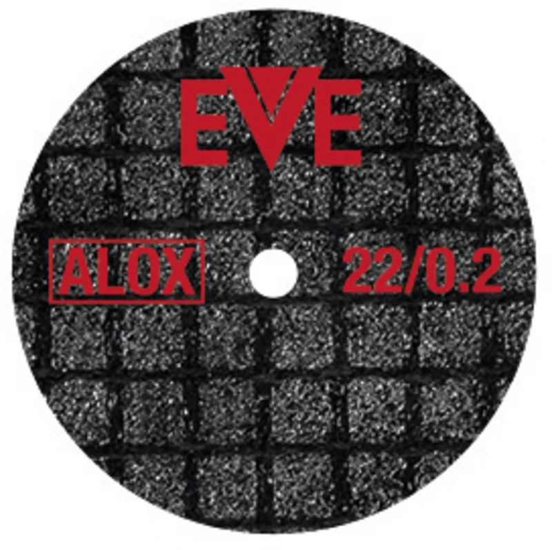 FIBERCUT  Packung  10 Stück FCA22\02, HP, rot Aluminiumoxid, Ø 22 x 0,2 mm